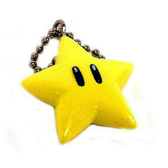 Super Mario Mario Kart DS Star Keychain