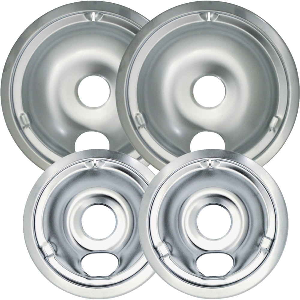 Universal Chrome Reflector Drip Pan Bowl