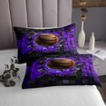 thumbnail image 3 of Erosebridal Basketball Coverlet Set Twin, Ball Sports Bedding Set, Geometric Room Decor, 2-piece, 3 of 5