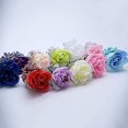thumbnail image 4 of 2 uds boutonniere de boda flor Artificial novio padrino ramillete Rosa traje de seda para boda graduación regreso a casa champán, 4 of 4