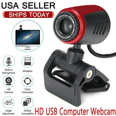 Tmalltide HD 1080P Webcam, USB Computer Web Camera with Microphone, Plug and Play, Auto Focus