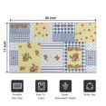 thumbnail image 5 of Pioneer Flower Floral Print Pattern Door Rugs,Washable Non Slip Door Mats Indoor,Decorative Door Mats,Entry Mat Indoor for Entrance,Bedroom,Kitchen,Bathroom,17"x30", 5 of 6