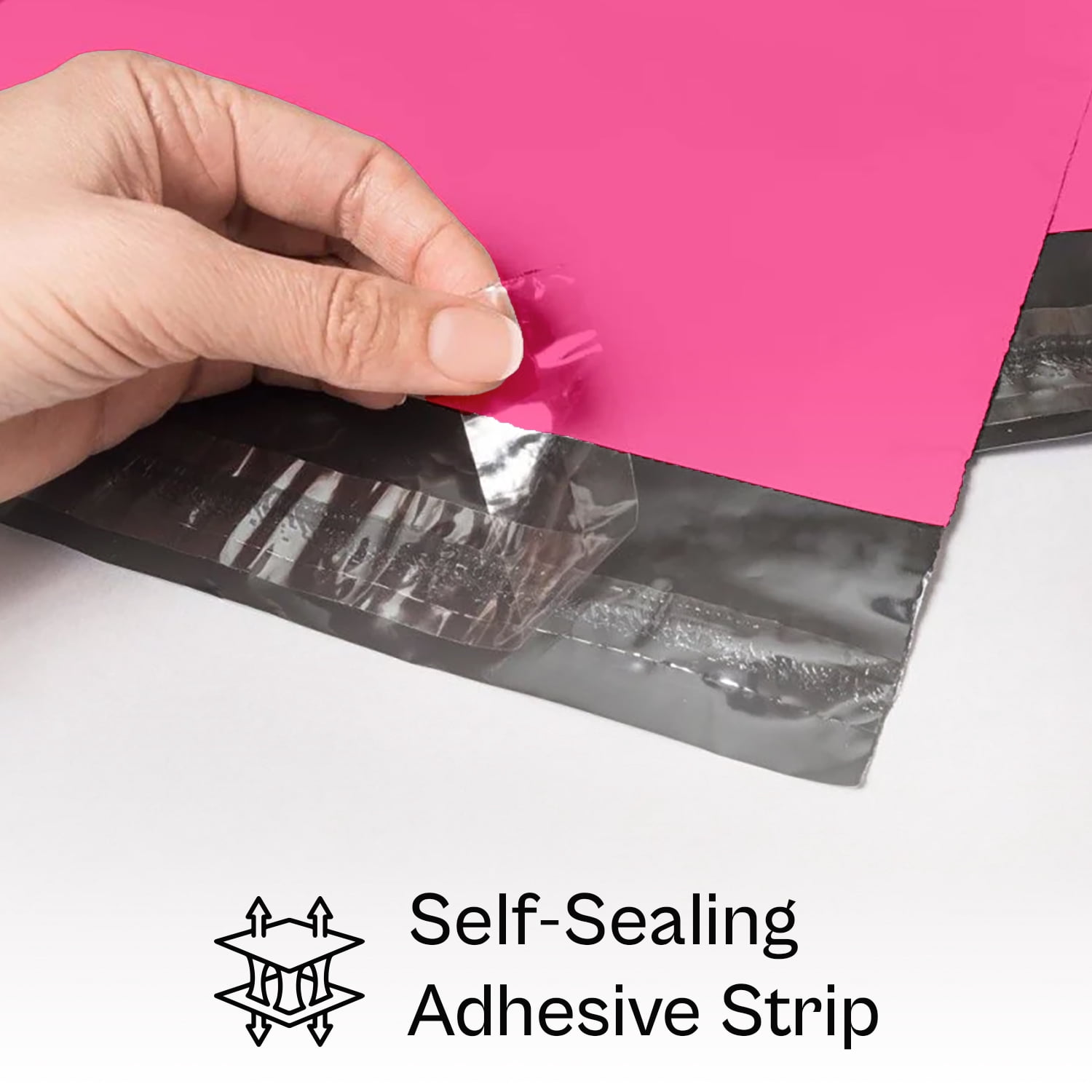 MMBM 2000 Purple Poly Mailer 10" x 13" Premium 2 Mil Self Seal bags For Mailing, Packing and Shipping