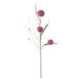thumbnail image 2 of Taicans Flowers Artificial Pompon Mum,Burgundy Flowers Artificial Pompon Mum,Fake Kiku Flowers Silk Small Mini Dandelion Ball Faux Mum Decor for Autumn Filler Bouquet Centerpieces Arrangements Shower, 2 of 6