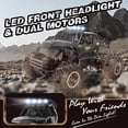thumbnail image 3 of Camión todoterreno Jiakora 1:12 RC Car con faros LED de 20 km/h, 3 of 8