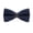 Dark Blue, variant on Men Wool Faux Leather Bow Tie Wedding Party Groom Suit Tuxedo Shirt Bowtie