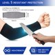 thumbnail image 3 of 2 pares de protectores de brazos Geyoga con mangas resistentes a cortes, 3 of 6