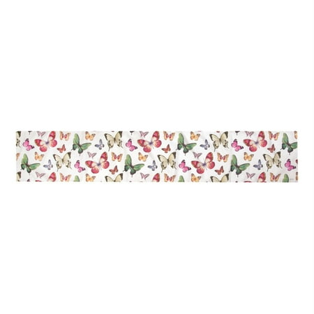 

Papillion Polyester Table Runner With Multi Finish SUPAPI