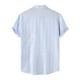 thumbnail image 5 of pstuiky Camisas casuales de manga corta para hombre, Camisa hawaiana informal de manga corta con cuello vuelto y botones para hombre camisetas de hombre m, 5 of 9
