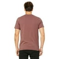 thumbnail image 2 of Bella Canvas Men`s 3001c, 3XL, Mauve, 2 of 3
