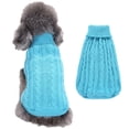 thumbnail image 1 of Suéter para mascotas Ropa de color sólido para perros Ropa cálida para mascotas de invierno, 1 of 6