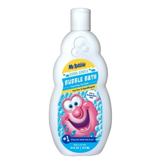 Mr. Bubble Kids Extra Gentle Bubble Bath, Safe, Unscented, Dye and