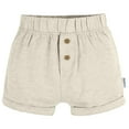 thumbnail image 3 of Gerber Baby Neutral Knit Shorts, 3-Pack, Sizes 0/3 Months - 24 Months, 3 of 8