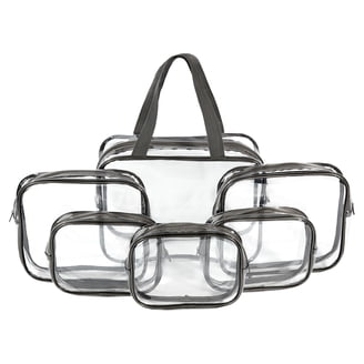 Specollect 2Pcs 3 in 1 Multi-Functional Travel Makeup Bag,Large Capacity Cosmetic  Bags for Women,Waterproof Portable Pouch Open Flat Toiletry Bag Make up  Organizer with Divider and Handle - Walmart.com