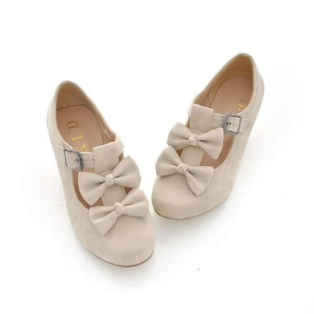 

Omagie Women s Vintage Lolita Shoes - Cute Bowknot Mary Jane Style