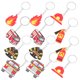 thumbnail image 2 of 12 llaveros de bombero (estilo aleatorio), 2 of 8