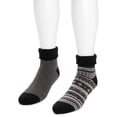 thumbnail image 4 of MUK LUKS Men's Short Heat Retaining Thermal Socks, 2 Pairs, One Size, 4 of 4