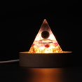 thumbnail image 4 of Cristal orgonita pirámide energía curativa Reiki Chakra hogar oficina decoración (B), 4 of 4