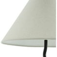 thumbnail image 2 of Livabliss Begonia Cottage Accent Table Lamp, 20-inch, Black with White Shade (Set of 2), 2 of 5