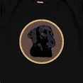thumbnail image 3 of Inktastic Black Lab Dog Labrador Retriever Baby Romper Coveralls, 3 of 4