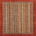 thumbnail image 1 of Ahgly Company Indoor Square Abstract Red Abstract Area Rugs, 4' Square, 1 of 6
