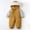 Yellow, variant on Dpytoraw Baby Winter Hooded Snow Suit Jacket Toddler Baby Thickened Jumpsuit Toddler Girls Romper Size 100