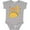 AC-Heather Grey, variant on I'm One Taco Birthday Party Boys or Girls Baby Bodysuit