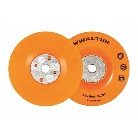 WALTER SURFACE TECHNOLOGIES 15D030 Backing Pads,4" X M10x125
