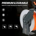 thumbnail image 6 of Retractable Air Hose Reel, 3/8 IN x 50FT Hybrid Air Hose Max 300 PSI, Air Compressor Hose Reel with 5 ft Lead in, Ceiling/Wall Mounted Air Hose Reel,Heavy Duty Air Tool$$Tools & Hardware, 6 of 14