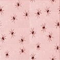 thumbnail image 1 of Ahgly Company Machine Washable Indoor Square Transitional Light Coral Pink Area Rugs, 5' Square, 1 of 7