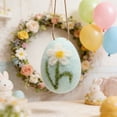 thumbnail image 4 of Easter Simulation Wool Foam Wreath Decoration, Colorful Needle Felted Easter Eggs for Holiday Garland, Bowl Filler, Toy, and Easter Basket Gift, 4 of 5