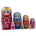 thumbnail image 2 of 2 Adorables para Niñas. CUTICAT Muñeca rusa de anidación, 2 of 8