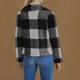 thumbnail image 4 of Chaqueta y abrigo informal de manga larga sin capucha para mujer, de invierno, de polar de doble cara, a cuadros, de manga larga, tipo cárdigan, abrigo, blusa de poliéster para mujer, 4 of 6