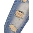 thumbnail image 6 of GYRATEDREAM Boy's Skinny Fit Ripped Destroyed Distressed Fashion Kids Denim Jeans Pants 5-13T, 6 of 9