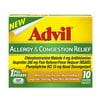 Advil Allergy and Congestion Relief Tablets - 10 Ea