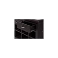 thumbnail image 2 of Homestock Antique Appeal Entryway Bench Made With Espresso Finish, Wood And Paper Veneer Material, Three Drawers, 41.8" L X 15.6" W X 20.1" H, 78 Lb, Dark Brown, 2 of 5