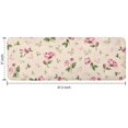 thumbnail image 7 of Pioneer Flower Floral Print Pattern Kitchen Rug Mat,Kitchen Runner Rugs Non Skid Washable,Decorative Kitchen Floor Mats for Kitchen,Sink,Laundry,17"x47.2", 7 of 7