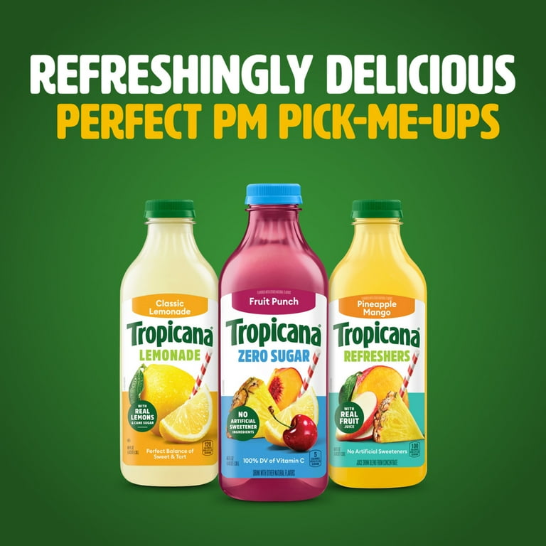 TROPICANA Tropicana® Zero Sugar Fruit Punch -11 oz | PepsiCo School