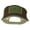 Khaki Brown, variant on Subdued American Flag Patched Big Size Washed Mesh Cap - Kelly Gold XL-3XL