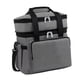 thumbnail image 5 of Bolsa de enfriador aislado Bolsa térmica portátil impermeable al agua multifuncional doble capa expandible para excursionistas para viajes de día de gris, 5 of 8