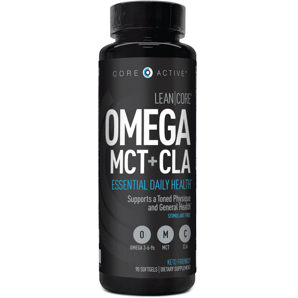 LEAN CORE OMEGA MCT + CLA Stimulant Free Health & Wellness Formula