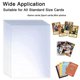 thumbnail image 1 of Fundas blandas para tarjetas comerciales de 400 piezas, fundas de carga superior para tarj WITHYU WITHYU, 1 of 2