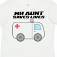 thumbnail image 4 of Inktastic My Aunt Saves Lives- Ambulance Boys or Girls Toddler T-Shirt, 4 of 5