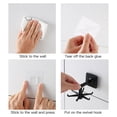 thumbnail image 3 of (White) Multifunctional Rotatable Kitchenware Storage Rack Bathroom Kitchen Free Punching Spatula Spoon Storage 6-Claw Hook, 3 of 14