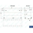 thumbnail image 4 of AmGood 72" Long x 30" Deep Stainless Steel Work Table with 2 Shelves and wheels | Commercial & Residential NSF Utility Table | Metal Food Prep Station, 4 of 4