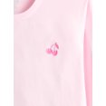 thumbnail image 5 of Sleep On It Girls Long Sleeve Top and Plaid Pants Pajama Set, 2 Piece, Sizes 7-16, 5 of 6