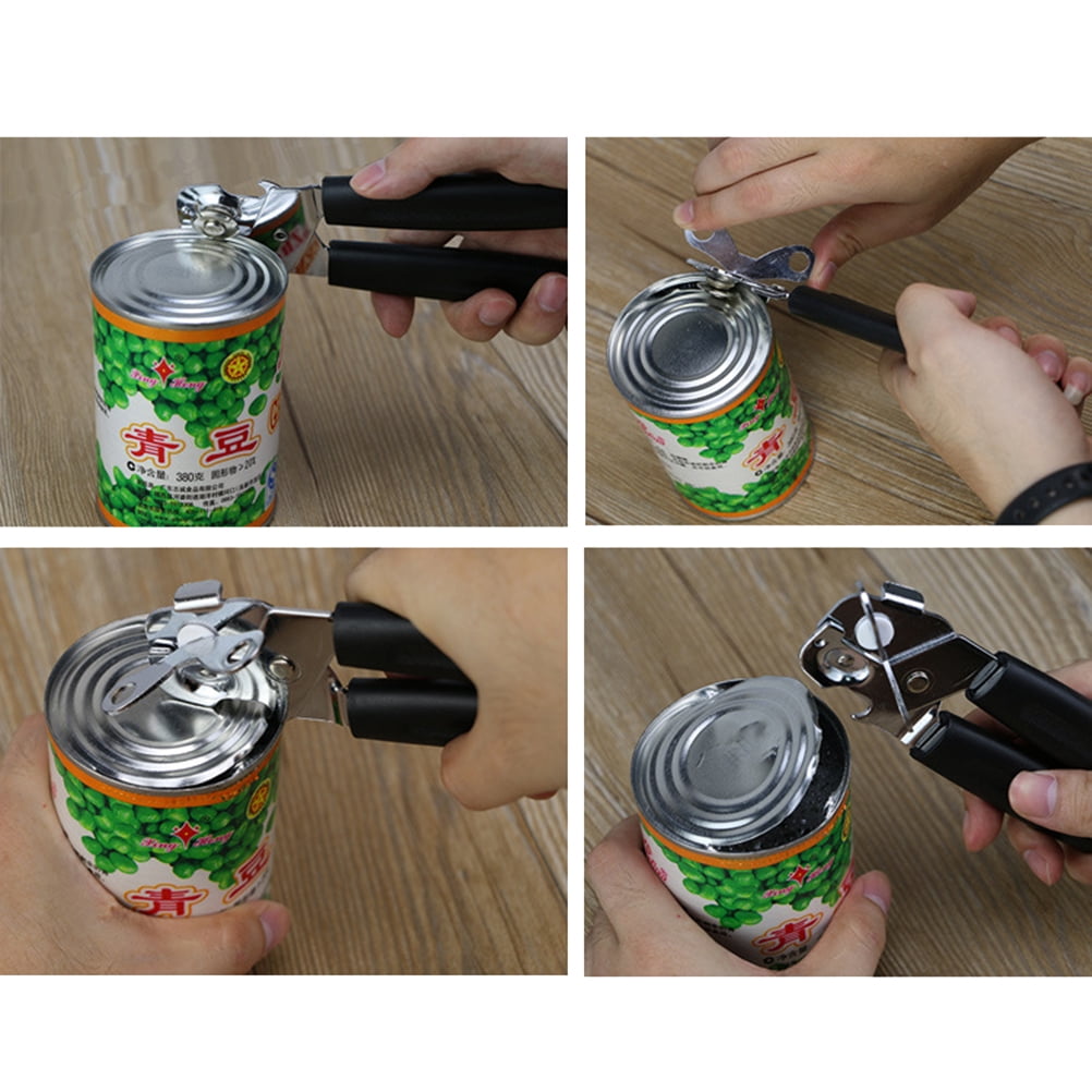 TOYMYTOY  Easy-to-Turn Can Opener, Portable for Travel, Camping, 3Pcs