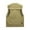 Khaki, variant on Puffer vest Men's Leisure Outdoor Multi Pocket Multi Function Travel Mesh Cargo Vest
