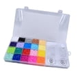 thumbnail image 1 of Creativo Hama Beads de Navidad con tableros de clavijas Papel de planchar Juguete 20 colores Kit de fusibles Melty, 1 of 9
