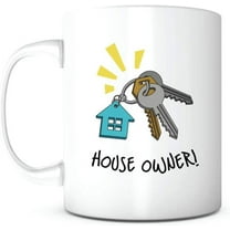 House Owner-Housewarming Gift,Housewarming Coffee Mug,Home Owner Mug,New Home Gift,New House Gift,Real Estate Gift,Gift for New Homeowner,Gift for Landlord,Landlord Coffee Mug,Landlord Gift
